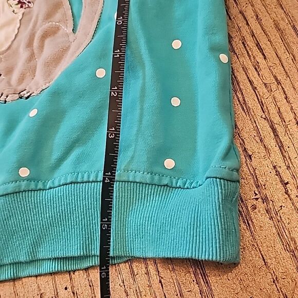 Polka dot kitty sweater size 4-5 - Picture 5 of 7